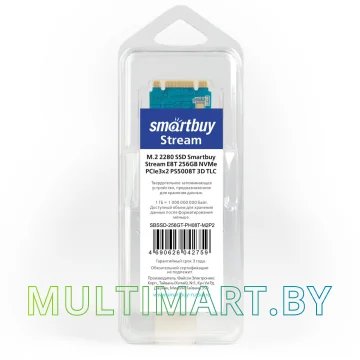 SSD диск Smartbuy Stream E8T 256GB (SBSSD-256GT-PH08T-M2P2) картинка 2
